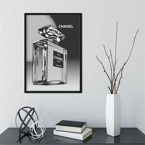 chanel parfum poster kopen|black and white Chanel poster.